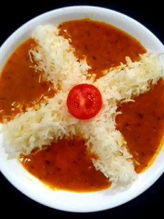 A picture of Dal Chawal.