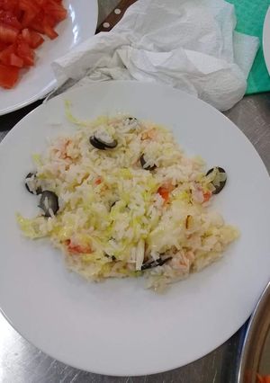 Una foto de Arroz Griego