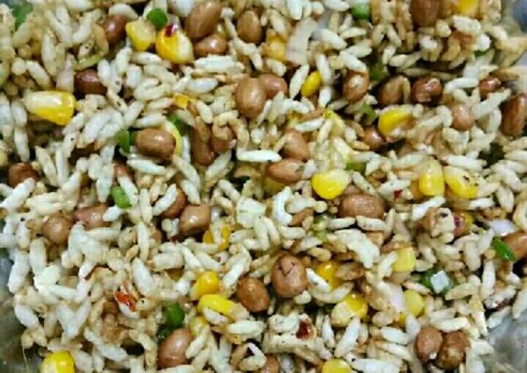 Easiest Way to Prepare Perfect Murmure Corn Peanut Bhel