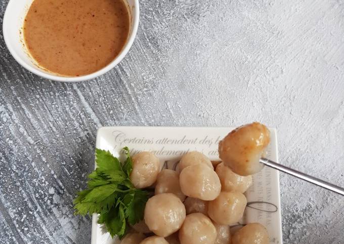 Resep Cilok Bumbu Kacang, Lezat