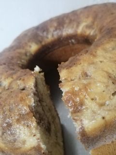 صورة لوصفة كيك عادي على طريقتي