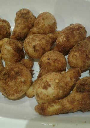 صورة لوصفة افخاذ الدجاج الكذابة