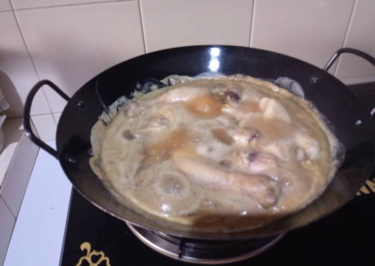 Proses Membuat Ungkep ayam kalasan yang mudah