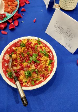 A picture of Chatpati Bhelpuri.