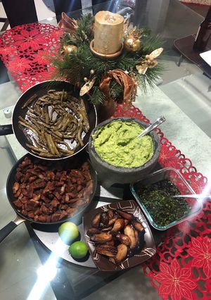 Una foto de Taquitos de chicharrón Norteño