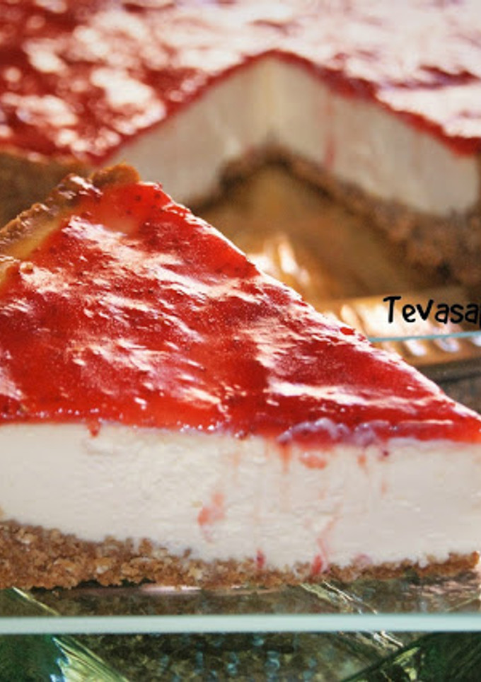 Una foto de Tarta de queso New York Cheesecake