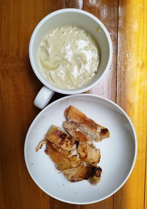 Foto resep Chicken steak with creamy saus