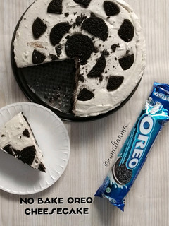Foto resep No Bake Oreo Cheesecake