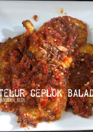 Foto resep Telur Ceplok Balado