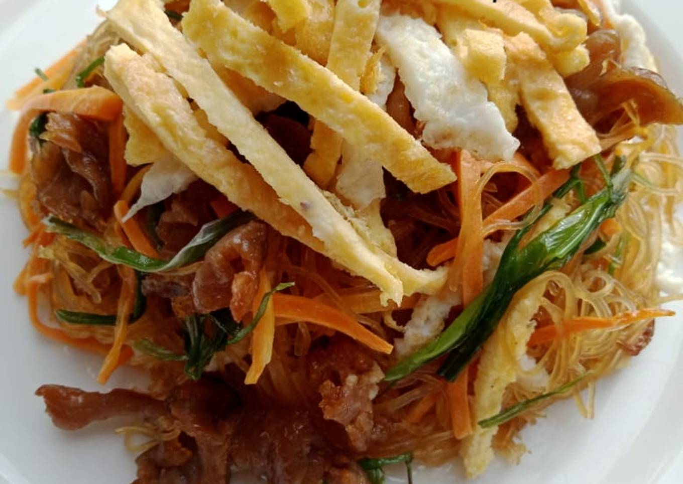 Japchae Bihun Goreng Resep Asli Korea