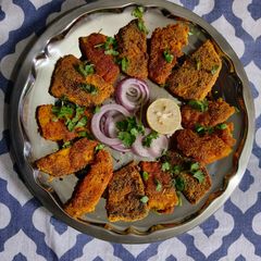 A picture of Yam fries.