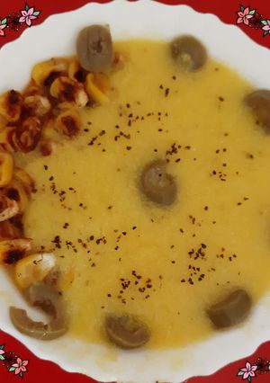 A picture of Sweet Corn Soup.