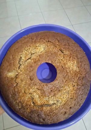 Foto resep Bolu Pisang Coklat Keju Panggang #11