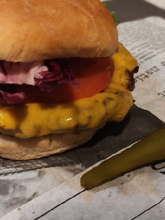 Una foto de Hamburguesa de entraña