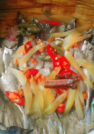 Foto resep Lajang ikan mangga muda