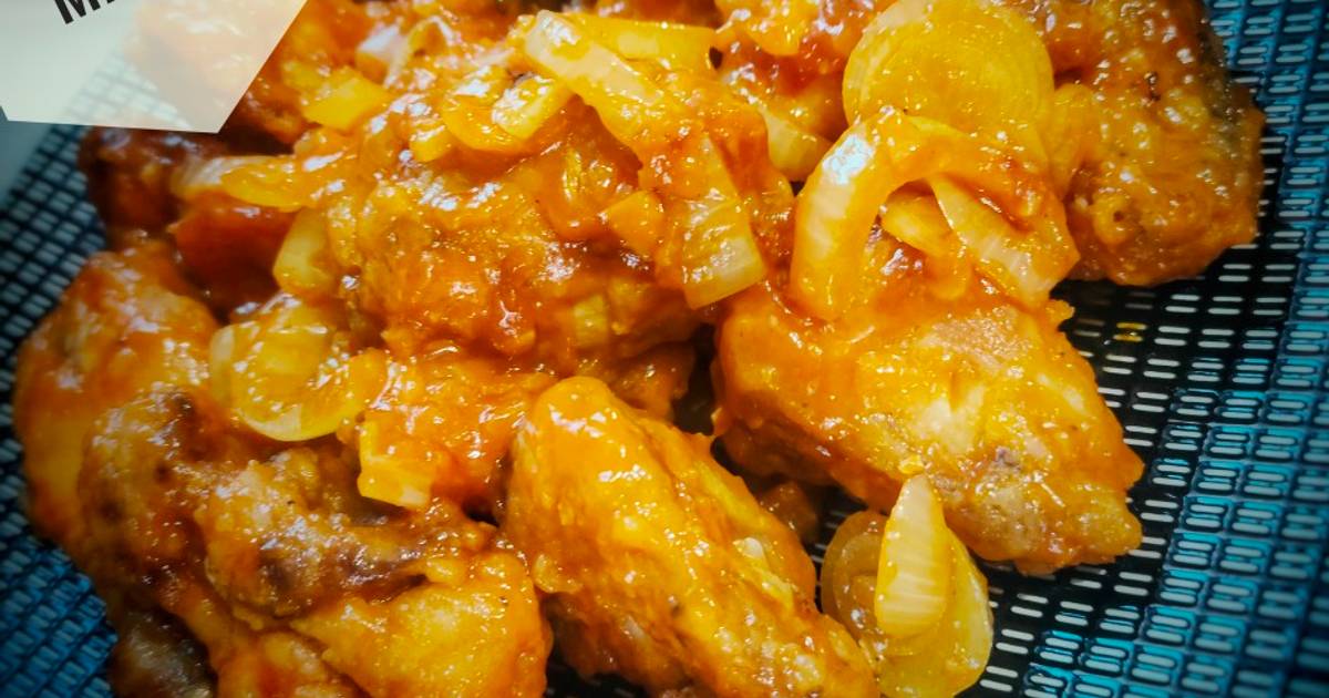 Resep Ayam Asam Manis Oleh Andrea 🍁 Cookpad