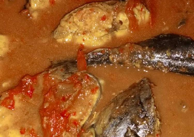 Ikan tongkol kuah sarden