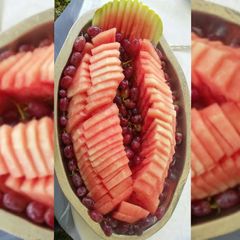 A picture of Fresh fruits.