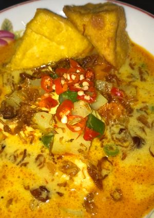 Foto resep Ketupat sayur