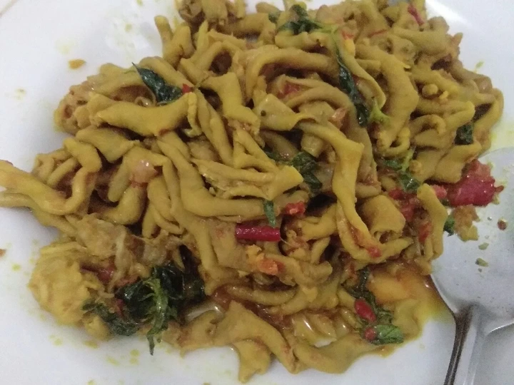 Cara Mudah Menyiapkan Resep Usus bumbu kuning yang Sempurna Anti Ribet, Menggugah Selera