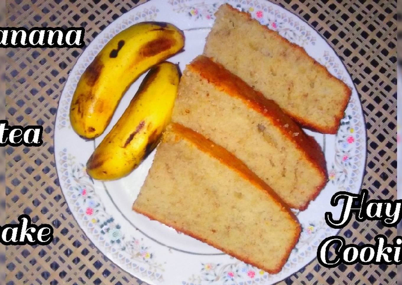 Banana tea cake