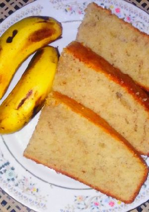 A picture of Banana tea cake.