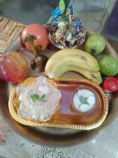 पंचामृत प्रसाद पंजीरी (Panchamrut Panjiri Prasad recipe in hindi) रेसिपी मुख्य फोटो