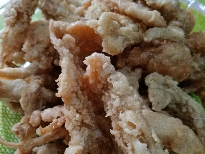 Langkah Mudah untuk Membuat #52. Jamur tiram goreng tepung Anti Gagal