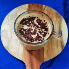 A picture of Cappuccino coffee.