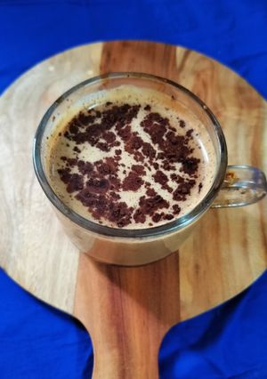 A picture of Cappuccino coffee.