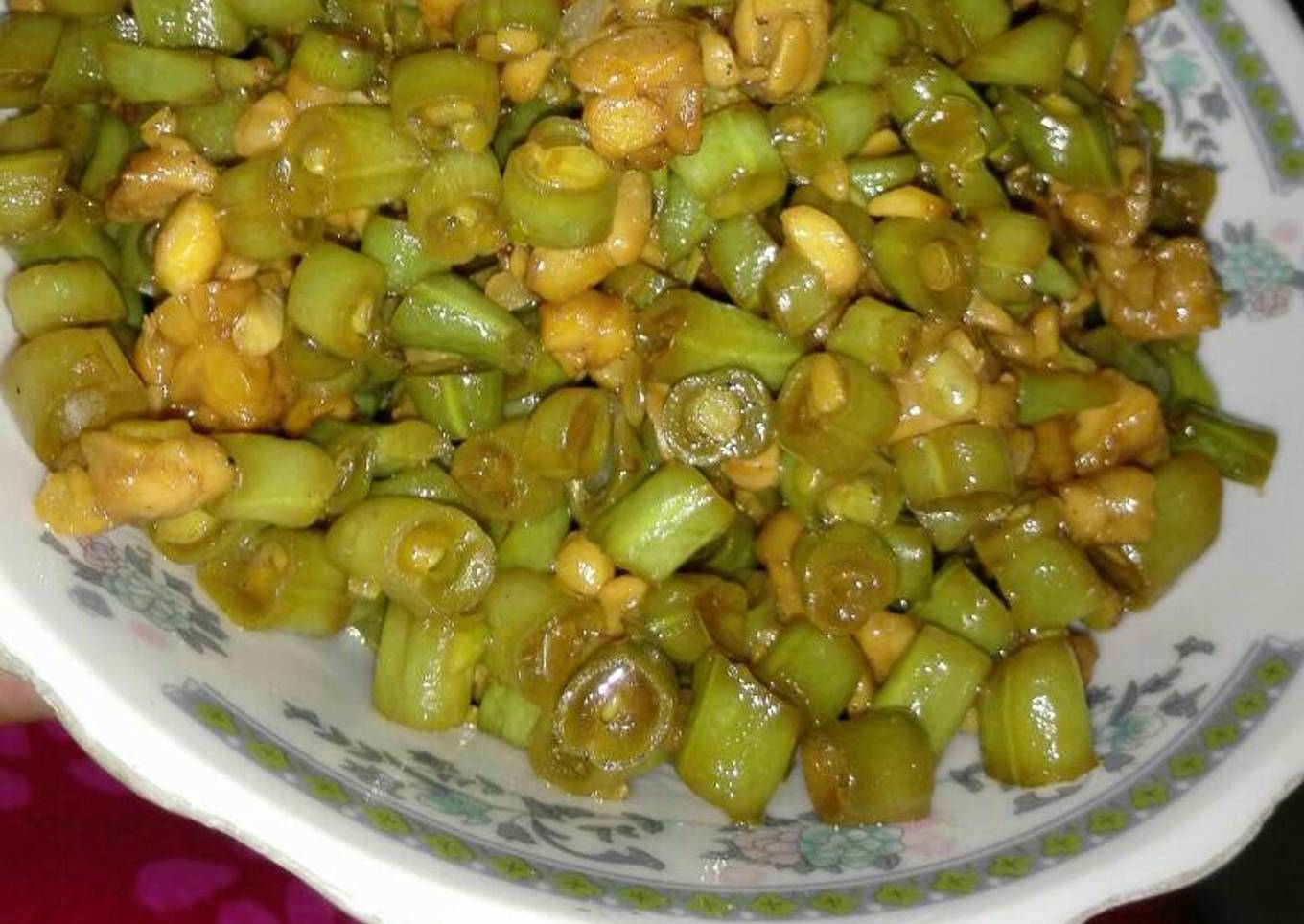 Oseng buncis tempe istimewa