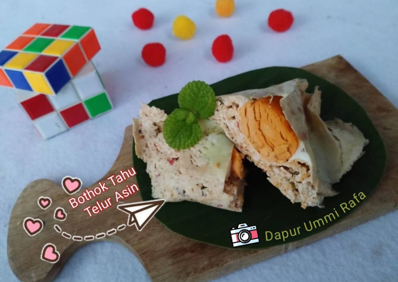 Botok Tahu Telur Asin