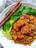 Sticky Honey & Sesame Chicken