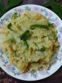 A picture of Rava Upma.