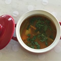 A picture of Sindhi kadhi.