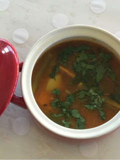 A picture of Sindhi kadhi.