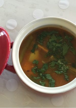 A picture of Sindhi kadhi.