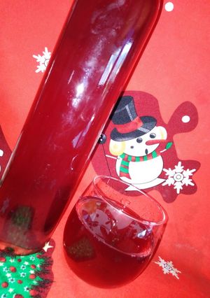 Una foto de Cocktail navideño