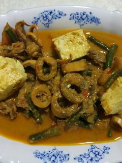 Foto resep Gulai cumi asin