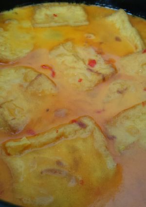 Foto resep Sayur Tahu Tempe Kuah Kuning
