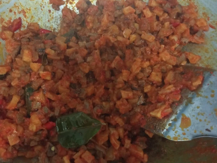Langkah Mudah untuk Membuat Resep Sambel goreng ati ayam pedas yang Sempurna Anti Ribet, Bisa Manjain Lidah