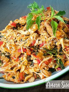 Foto resep Ayam Suwir Kemangi