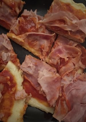 Una foto de Pizza sin gluten