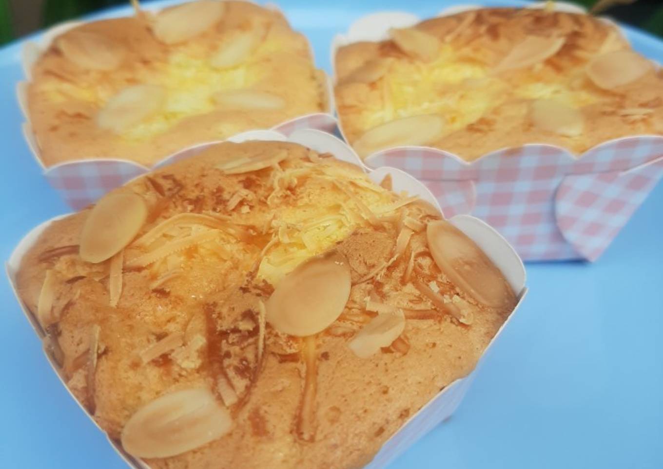 Bolu Hongkong Keju Almond Resep Tintin Rayner