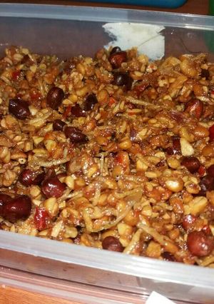 Foto resep Kering tempe teri Medan kacang tanah