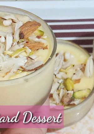 A picture of Vanilla Custard Dessert Recipe.