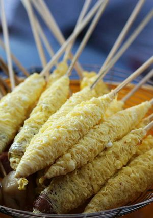 Foto resep Sate telur gulung