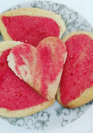 নো ওভেন ভ্যানিলা ক্যুকিজ(No Oven Vanilla Cookies Recipe in Bengali) রেসিপির প্রধান ছবি