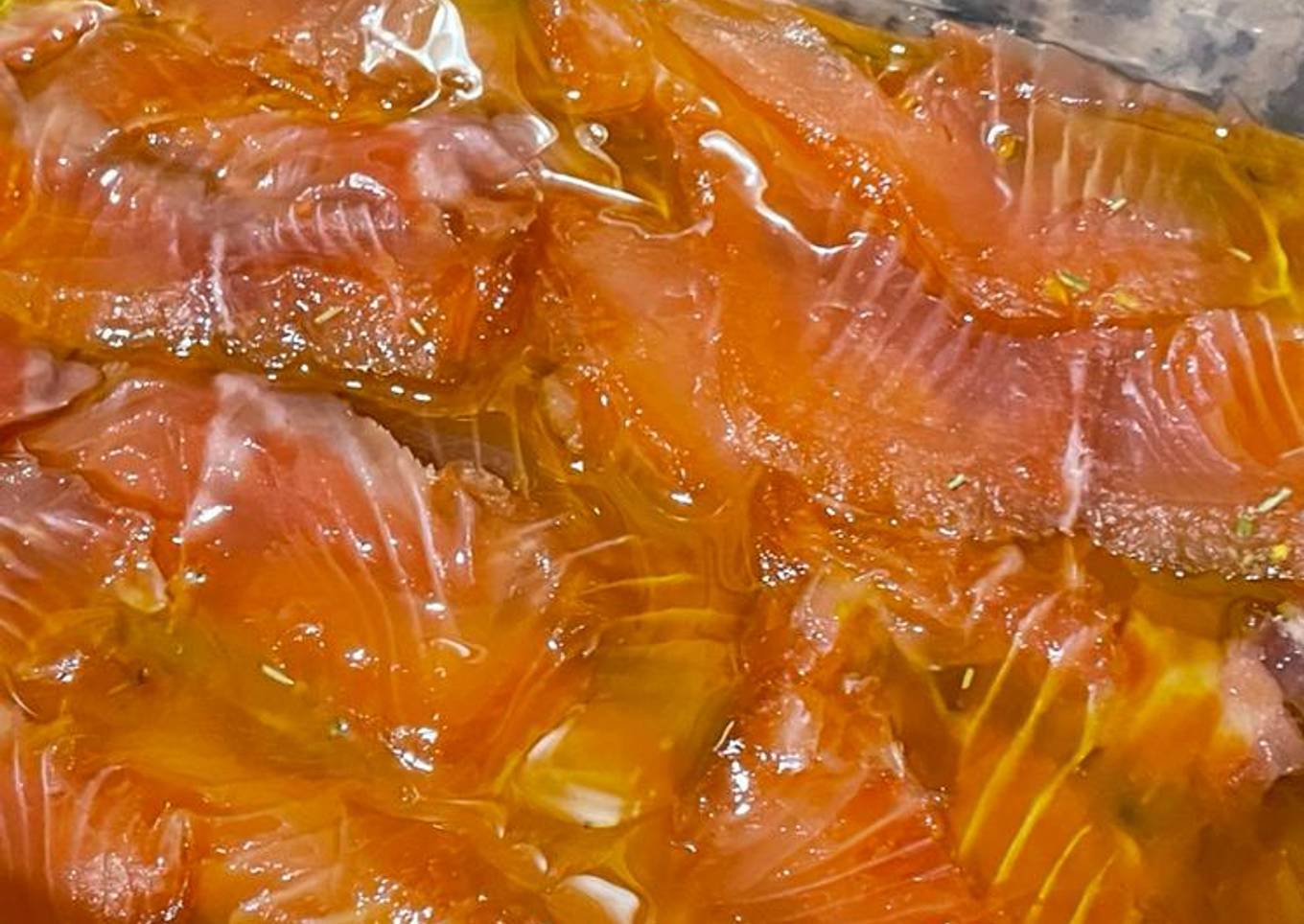 Salmón en salazón