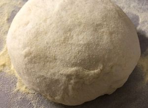 Une photo de Pâte à pizza pan comme au dominos